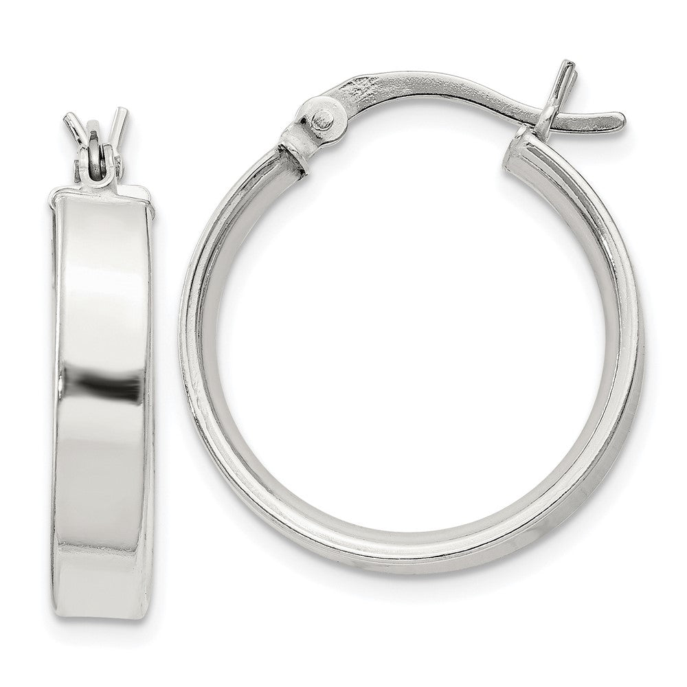 Sterlingsilber 4.25x20 Creolen