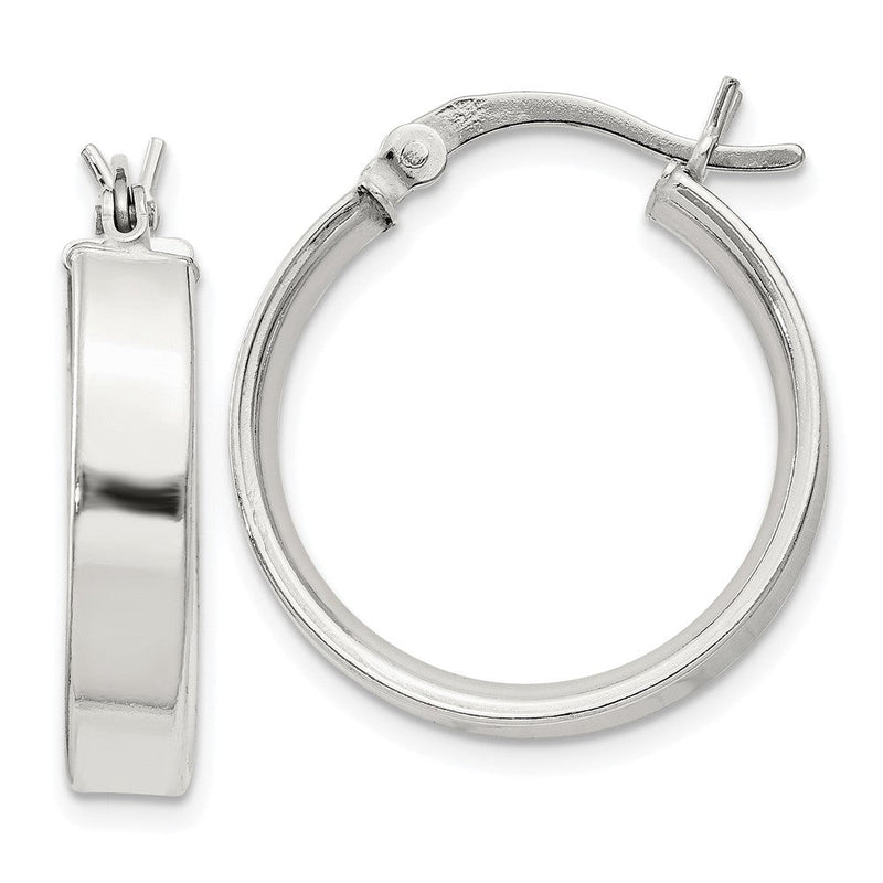 Sterlingsilber 4.25x20 Creolen