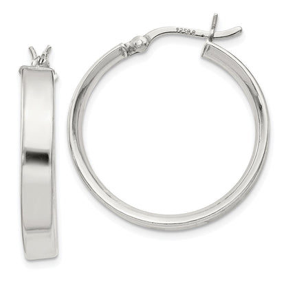 Sterlingsilber 4.25x25 Creolen