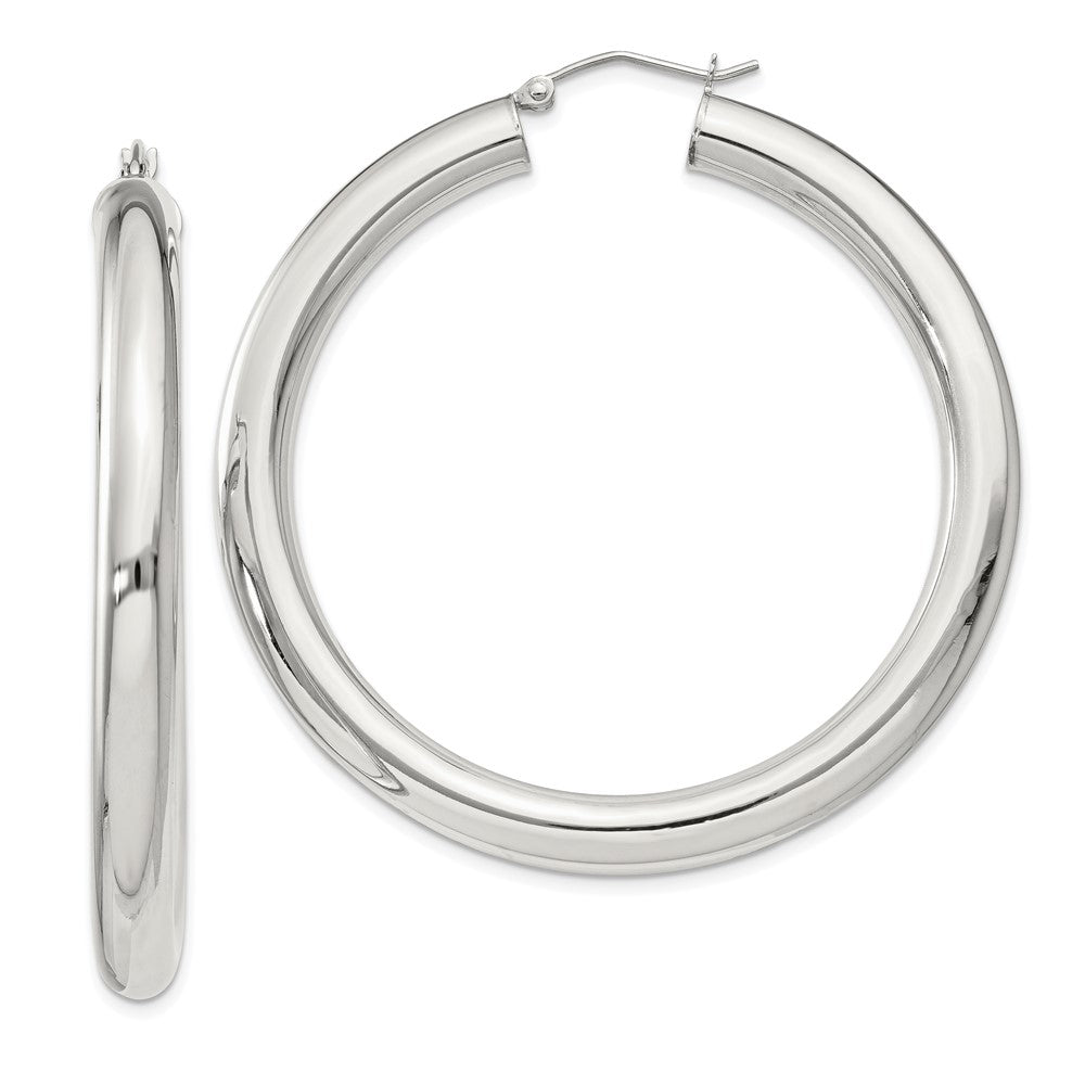 Sterlingsilber 5mm Rund Creolen