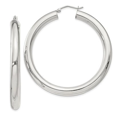 Sterlingsilber 5mm Rund Creolen