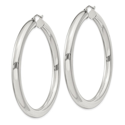 Sterlingsilber 5mm Rund Creolen