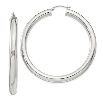Sterlingsilber 5mm Rund Creolen