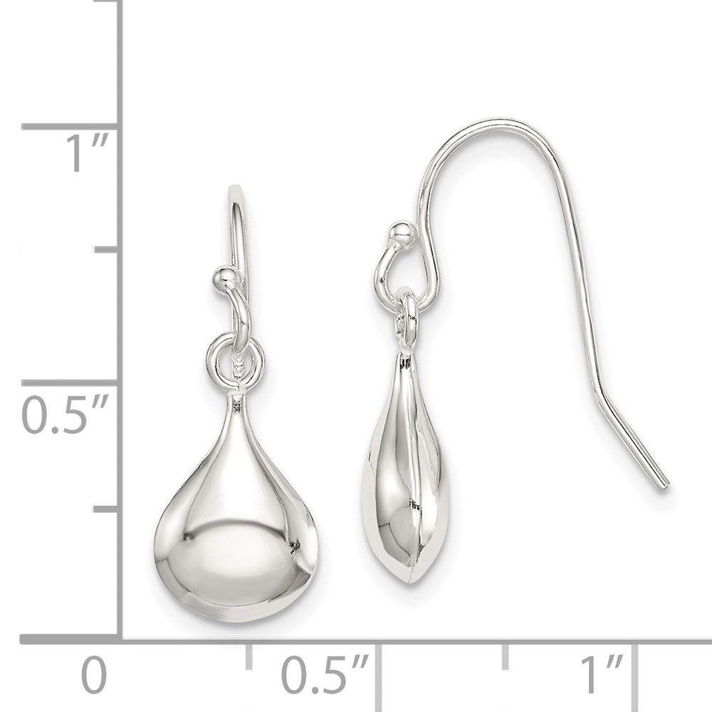Sterlingsilber Hirte Haken Ohrringe