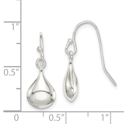 Sterlingsilber Hirte Haken Ohrringe