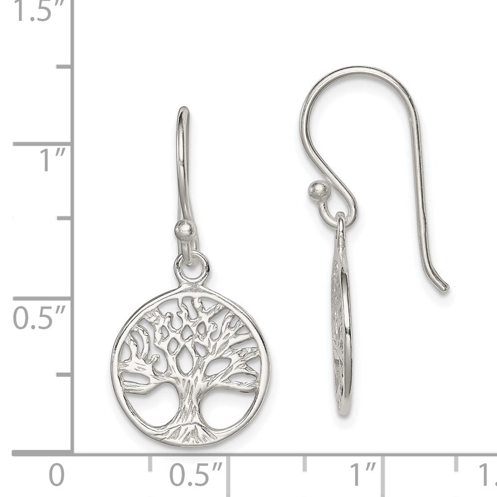 Sterlingsilber Hirte Haken Ohrringe
