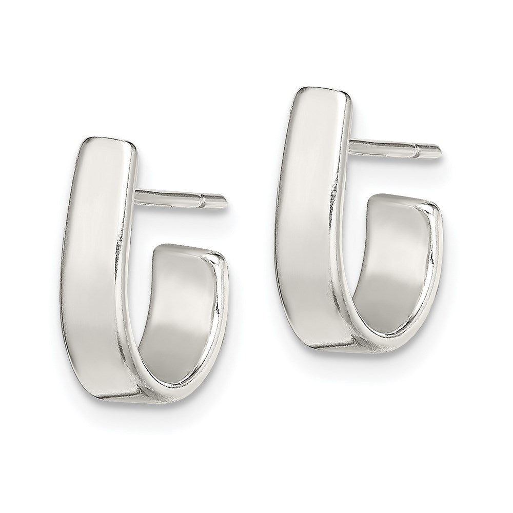 Sterlingsilber Fantasie J- Creolen