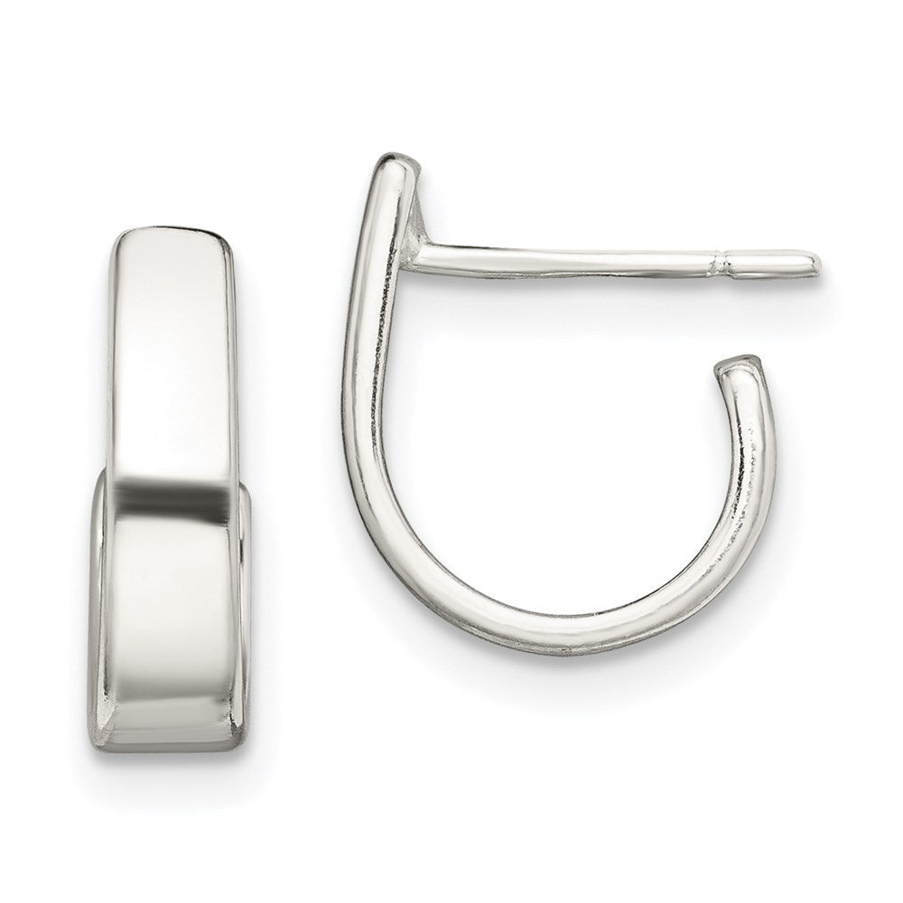 Sterlingsilber Fantasie J- Creolen