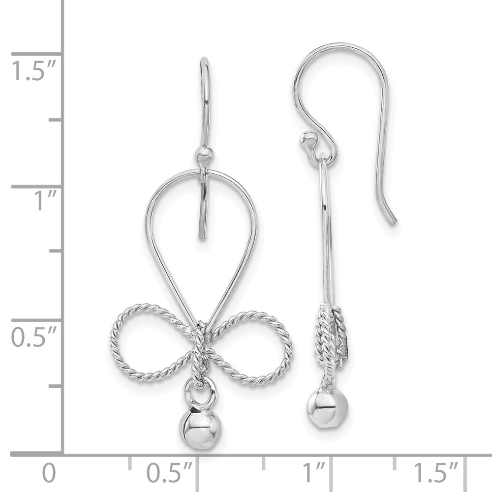 Sterlingsilber Rhodiniert Fantasie Ohrhänger