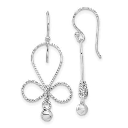Sterlingsilber Rhodiniert Fantasie Ohrhänger