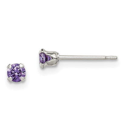 Sterlingsilber 3 Stück Stellux Crystalpost Earringset