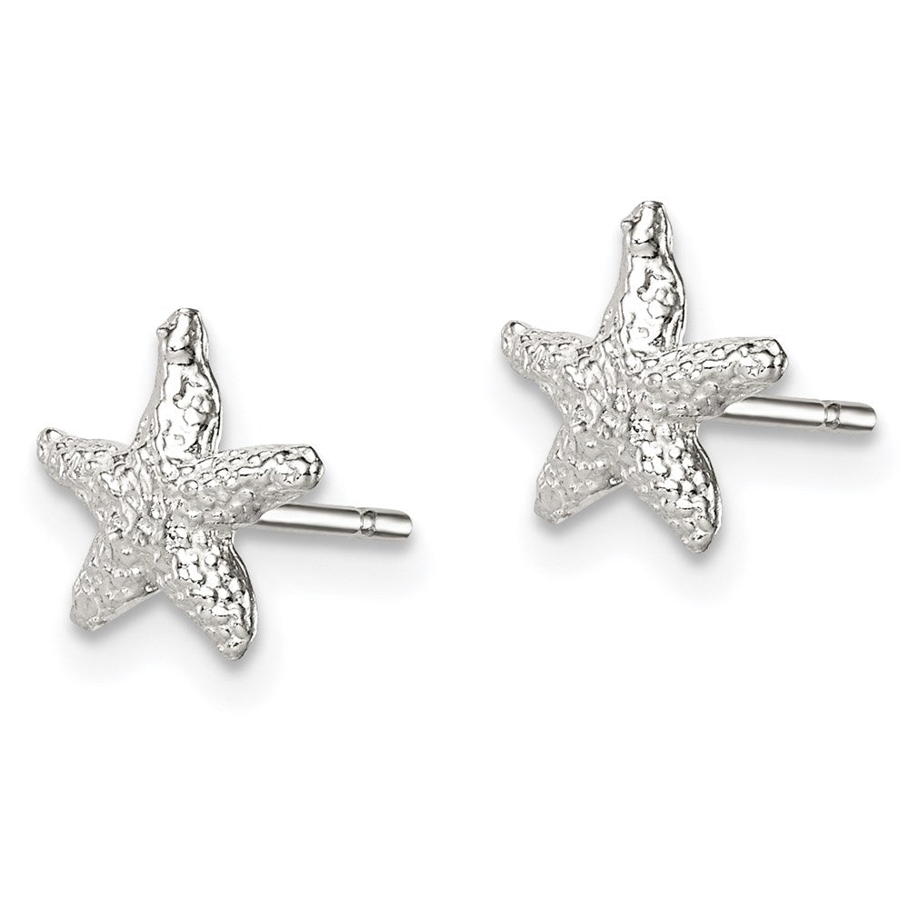 Sterlingsilber Seestern Mini Ohrringe
