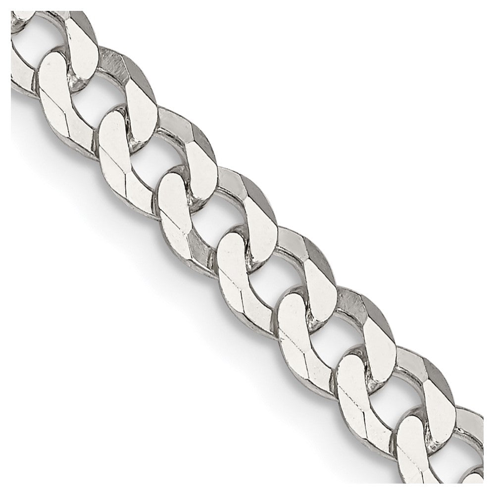 30 Zoll Sterlingsilber 5mm Abgeschrägt Panzer Halskette