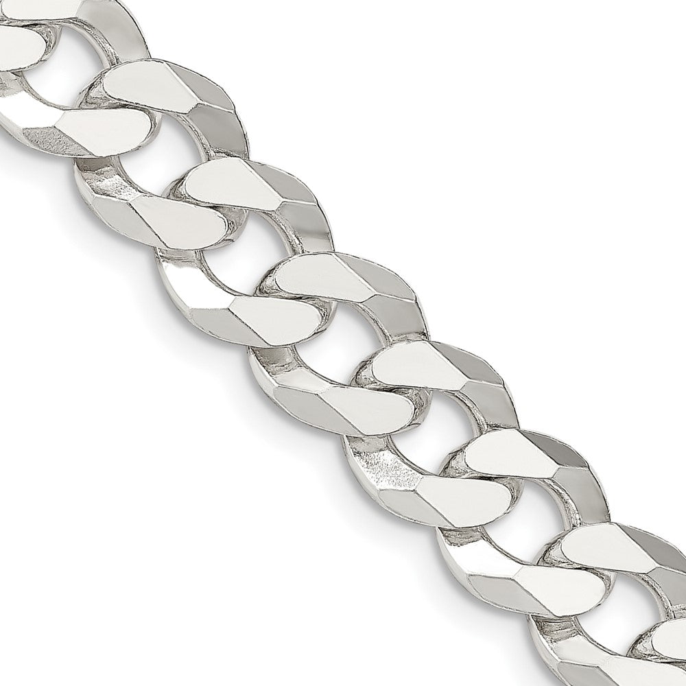 26 Zoll Sterlingsilber 12.3mm Abgeschrägt Panzer Halskette