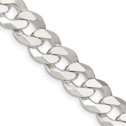 26 Zoll Sterlingsilber 12.3mm Abgeschrägt Panzer Halskette