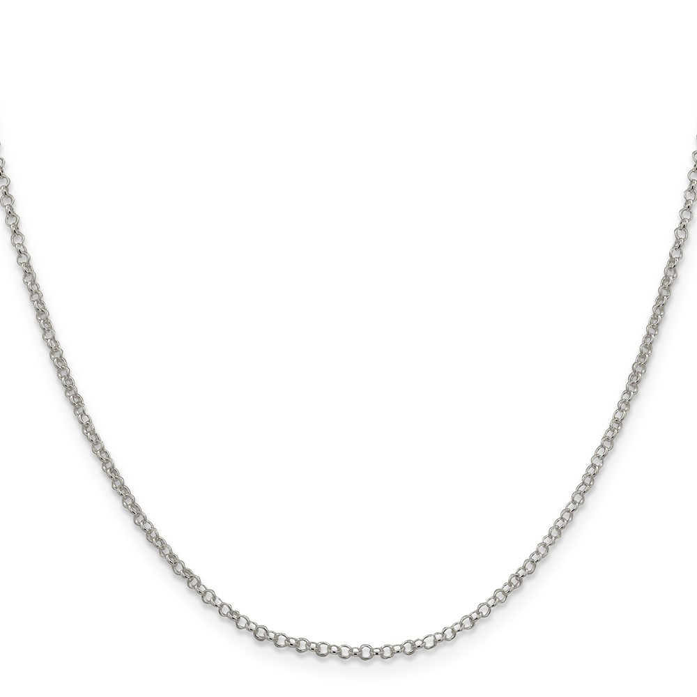 Sterlingsilber 2mm Erbs Halskette