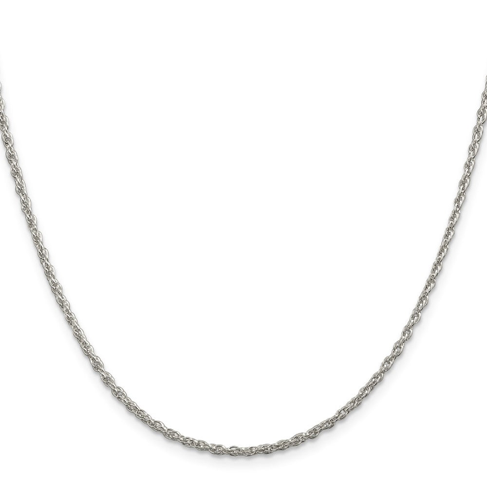 Sterlingsilber 2mm Loose Kordel Halskette