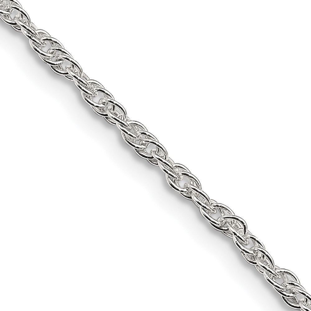 Sterlingsilber 2mm Loose Kordel Halskette