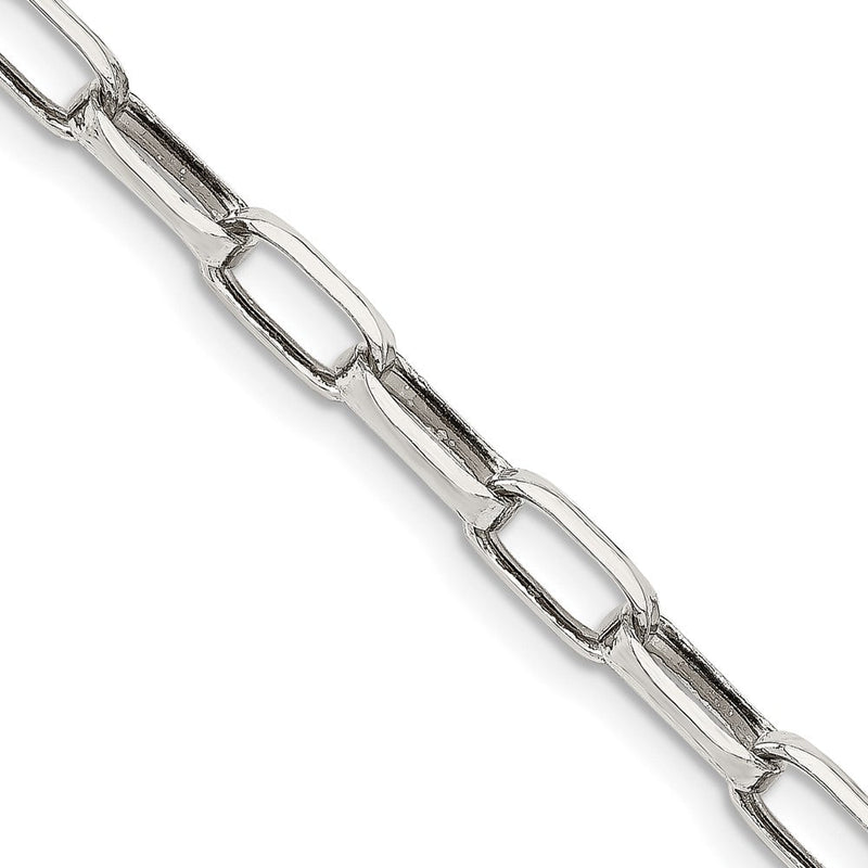 Sterlingsilber 5mm Länglich Offen Glieder Halskette