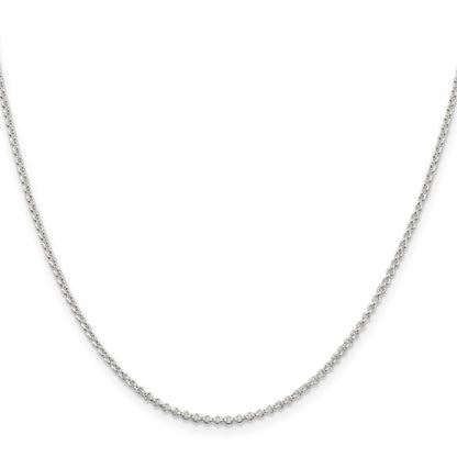Sterlingsilber 1.5mm Erbs Halskette
