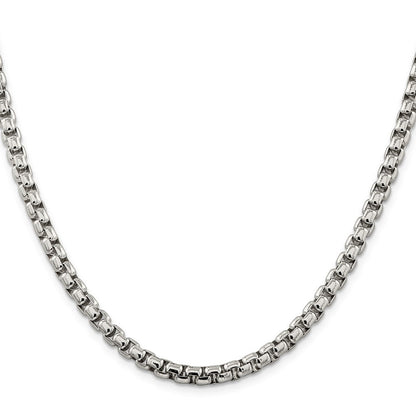 Sterlingsilber 5.2mm Rund Venezianer Halskette