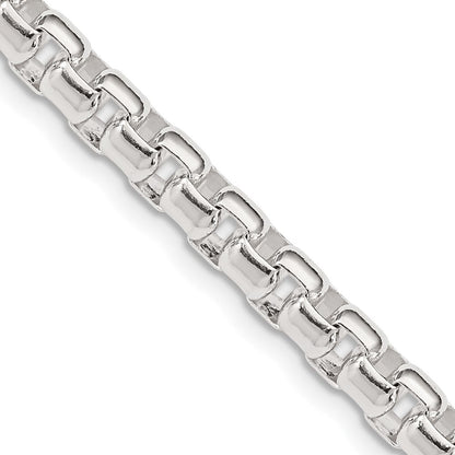 Sterlingsilber 5.2mm Rund Venezianer Halskette