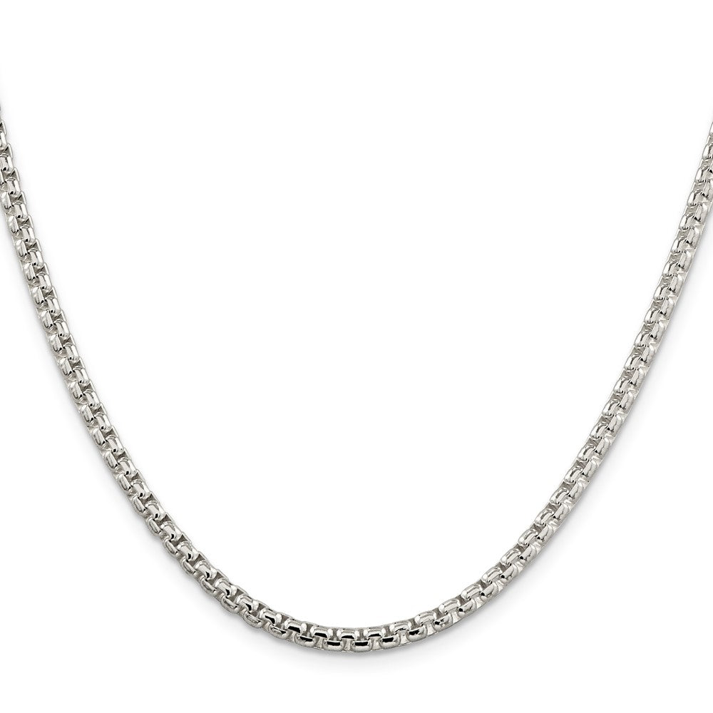 Sterlingsilber 3.6mm Rund Venezianer Halskette
