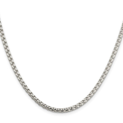 Sterlingsilber 3.6mm Rund Venezianer Halskette