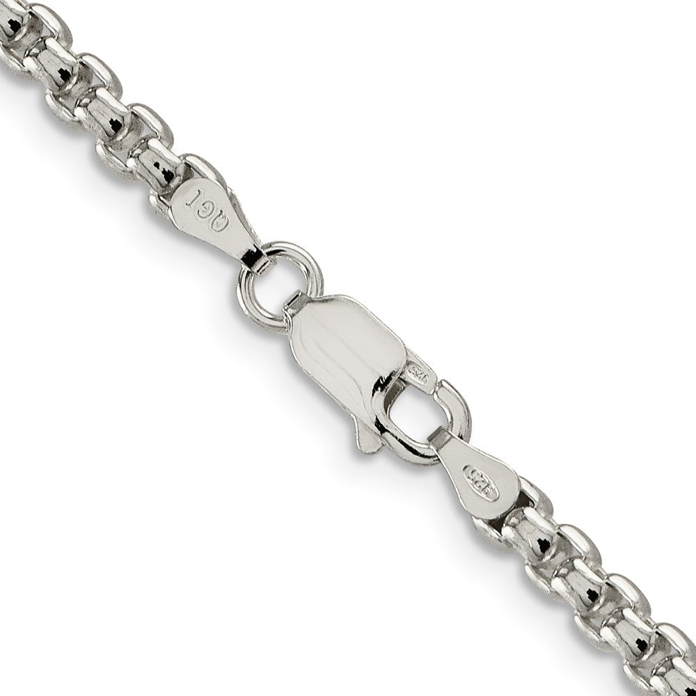 Sterlingsilber 3.6mm Rund Venezianer Halskette