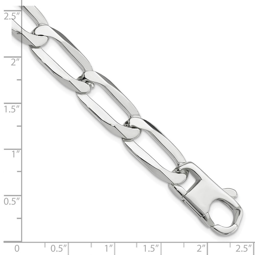 7.25 Zoll Sterlingsilber 10mm Glieder Armband