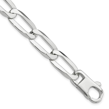 7.25 Zoll Sterlingsilber 10mm Glieder Armband