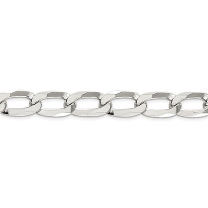 Sterlingsilber 12.35mm Länglich Offen Glieder Halskette