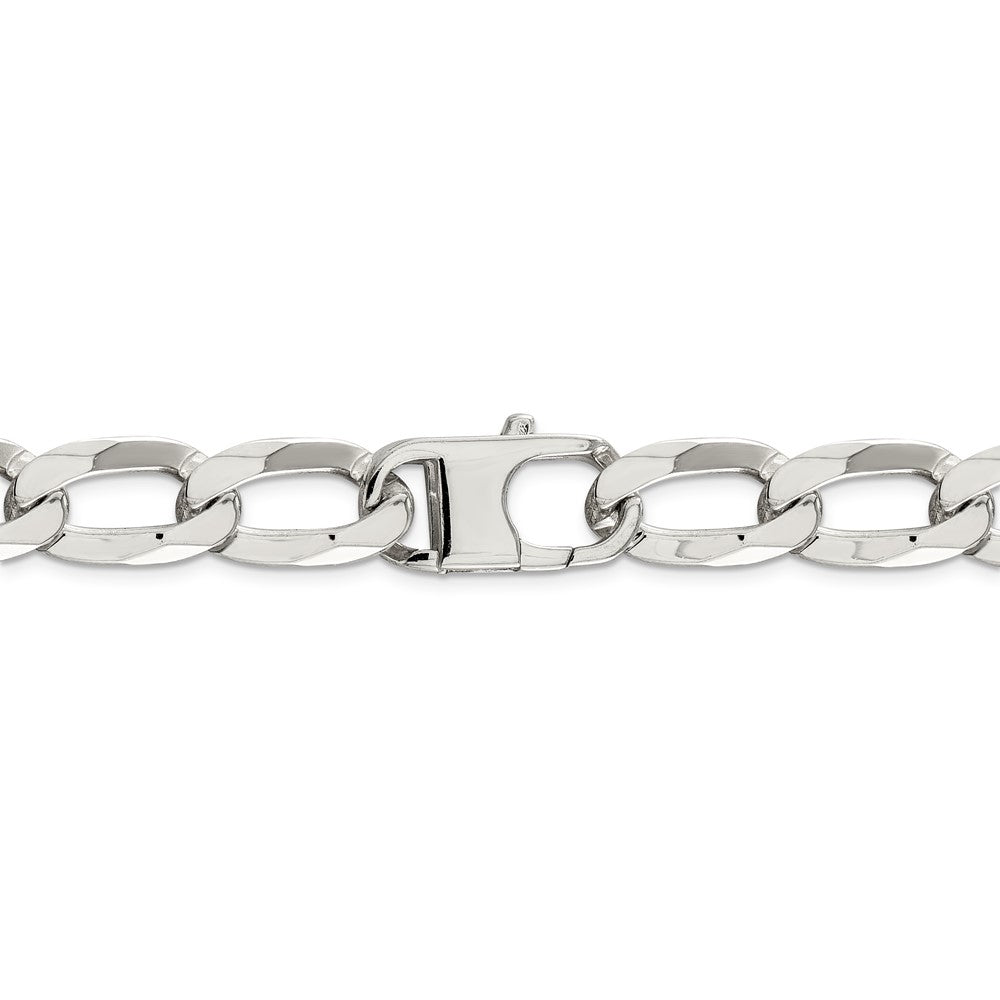 Sterlingsilber 12.35mm Länglich Offen Glieder Halskette