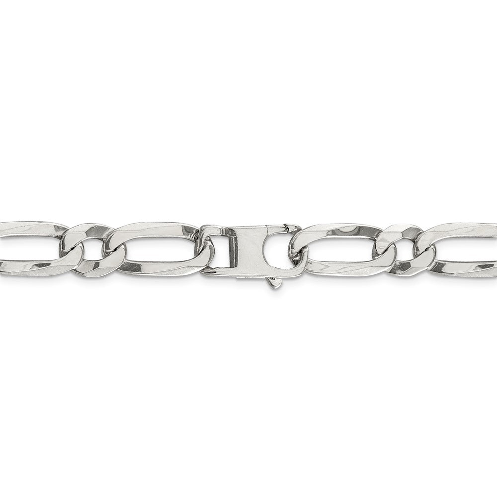 22 Zoll Sterlingsilber 10mm Länglich 1+1 Offen Glieder Kette