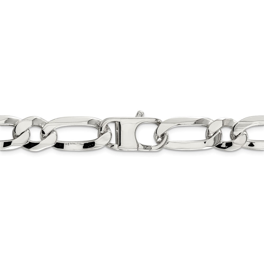 Sterlingsilber 12.25mm Länglich 1+1 Offen Glieder Halskette