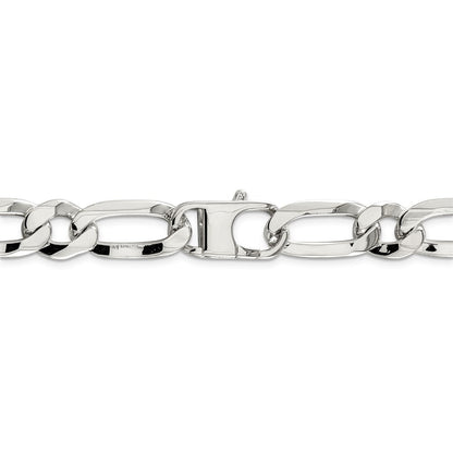 Sterlingsilber 12.25mm Länglich 1+1 Offen Glieder Halskette