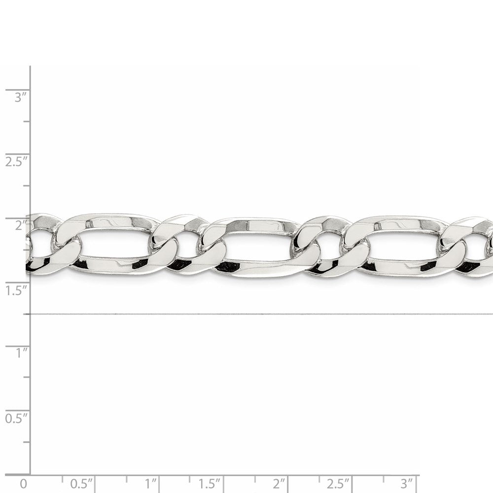 Sterlingsilber 12.25mm Länglich 1+1 Offen Glieder Halskette
