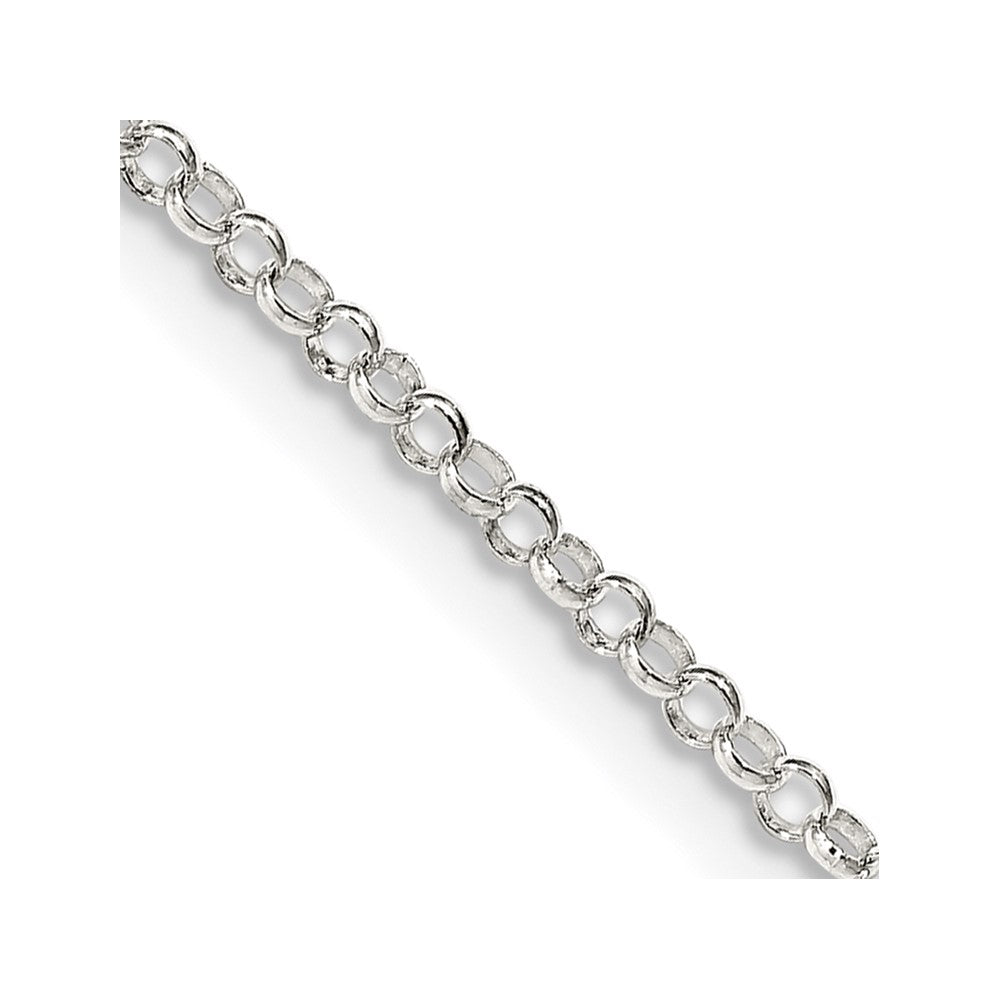 Sterlingsilber 2mm Erbs Halskette