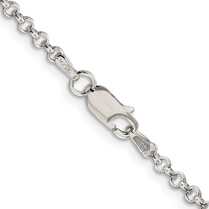 Sterlingsilber 2.8mm Erbs Halskette