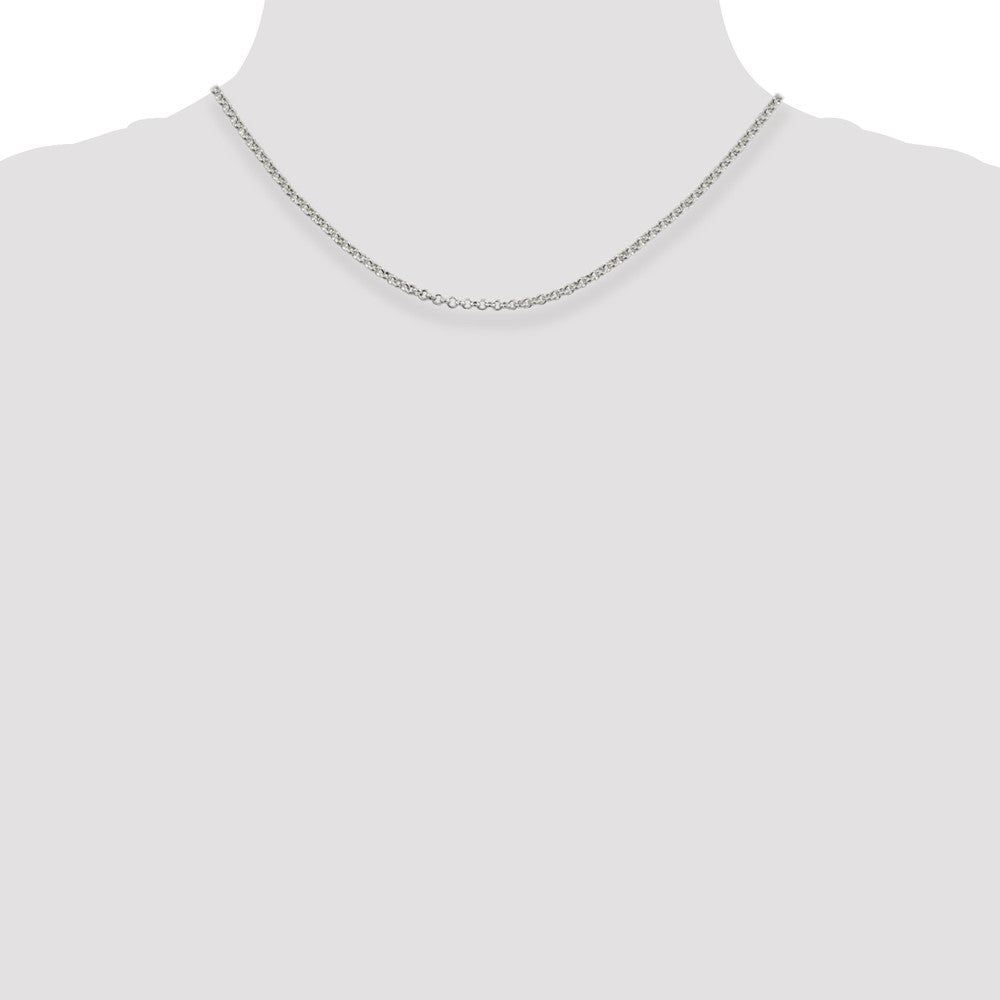 Sterlingsilber 2.8mm Erbs Halskette