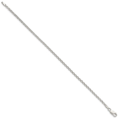 Sterlingsilber 2.8mm Erbs Gliederarmband