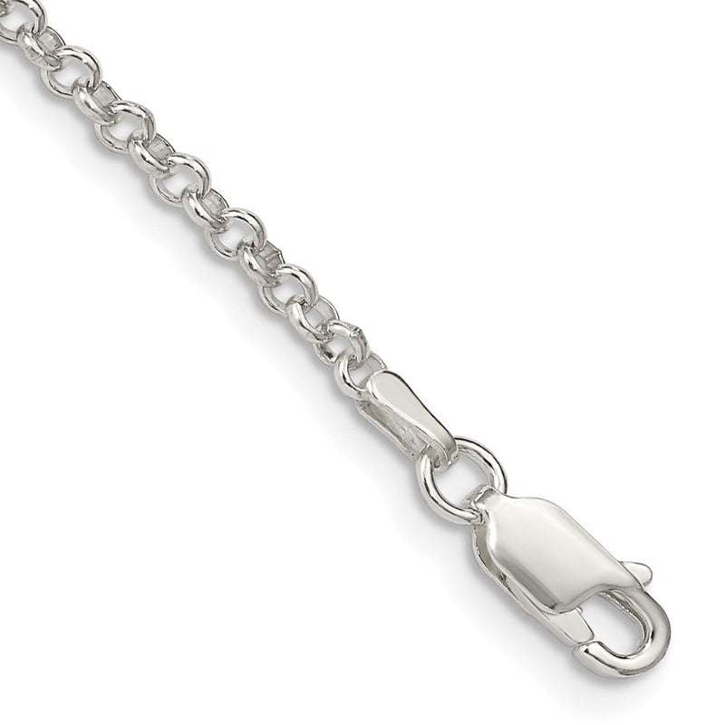 Sterlingsilber 2.8mm Erbs Gliederarmband
