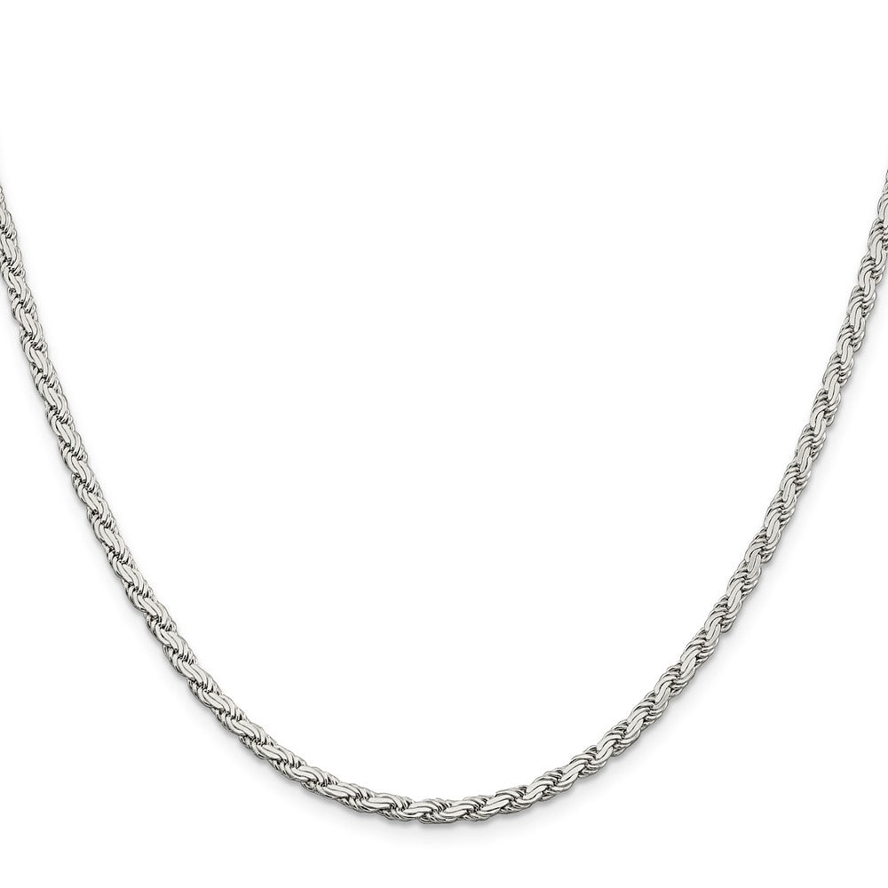 Sterlingsilber 3.1mm Flach Kordel Halskette