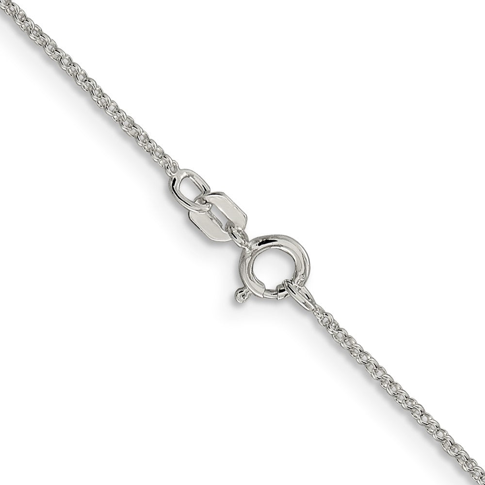 Sterlingsilber 1.1mm Erbs Halskette