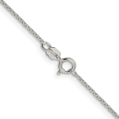 Sterlingsilber 1.1mm Erbs Halskette