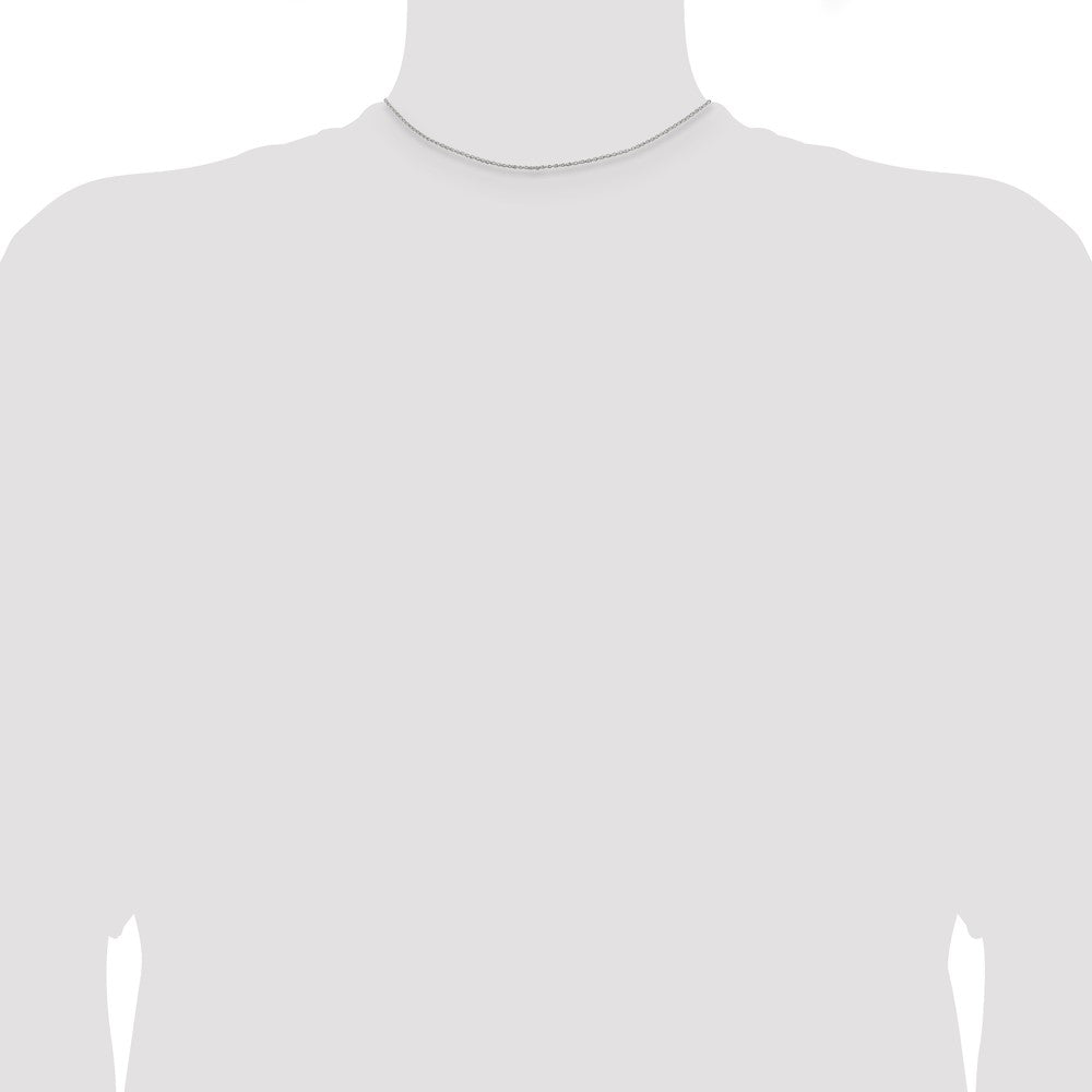 Sterlingsilber 1.1mm Erbs Halskette