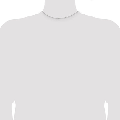 Sterlingsilber 1.1mm Erbs Halskette