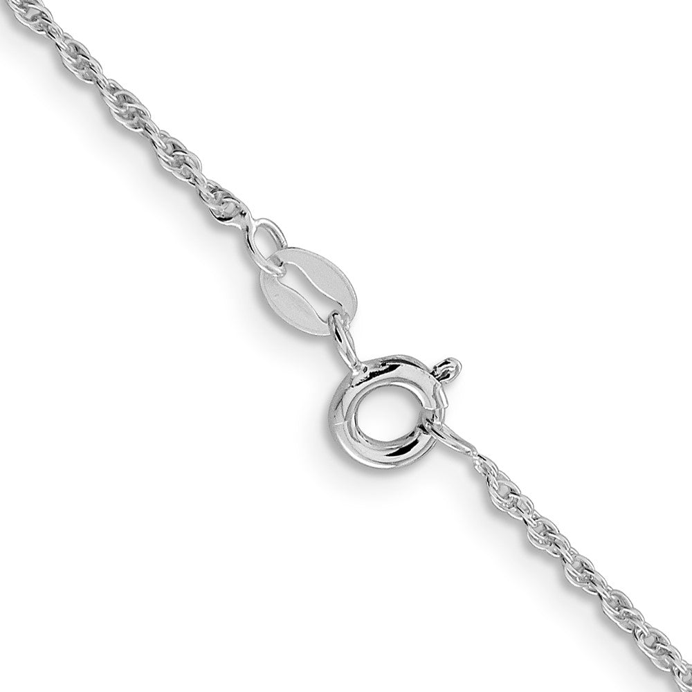 Sterlingsilber Rhodiniert 1.6mm Loose Kordel Halskette