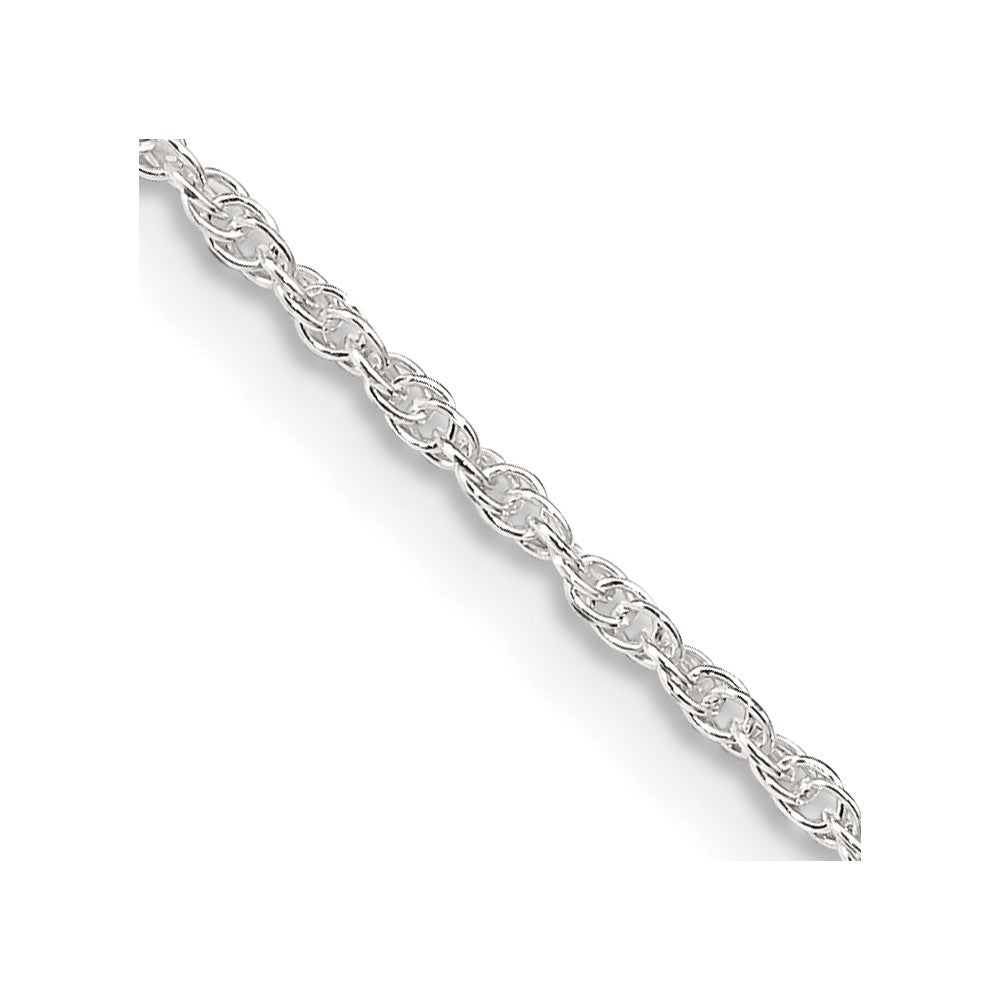 18 Zoll Sterlingsilber 1.6mm Loose Kordel Kette mit 2 Zoll Verlängerung.