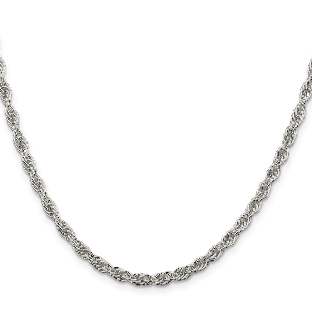 Sterlingsilber 3.8mm Loose Kordel Halskette